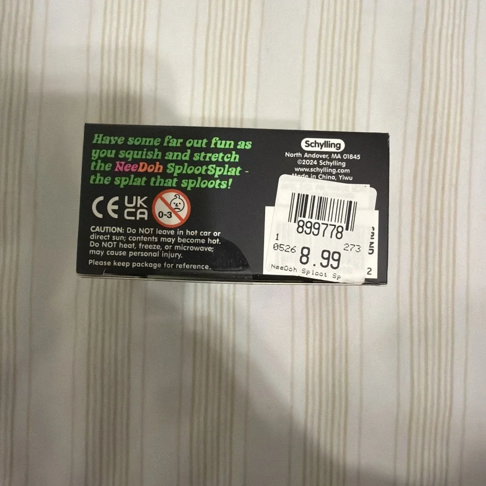 Schylling Nee Doh Sploot Splat Green 26034YP SEALED AUTHENTIC